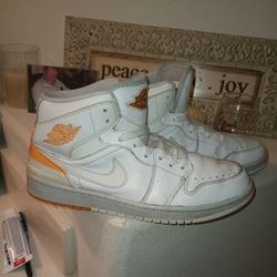 Nike Jordan 1 Retro 86 Kumquat/White Size 9.5