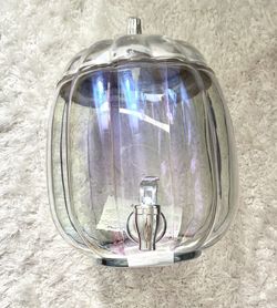 Beautiful iridescent pumpkin beverage dispenser
