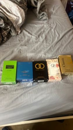 Lot of 5 Fragrance Perfume Boxes