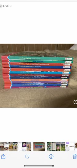 little people BIg Books- Amazing set never used