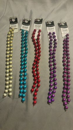 Glass Bead Strands
