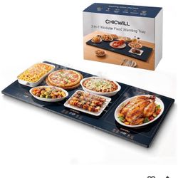 Chicwill 3-in-1 Modular Food Warming Tray