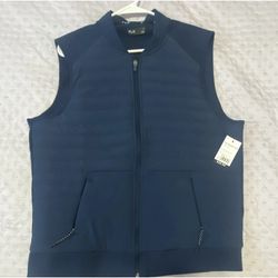 FLX Premium Men’s Blue Quilted Vest