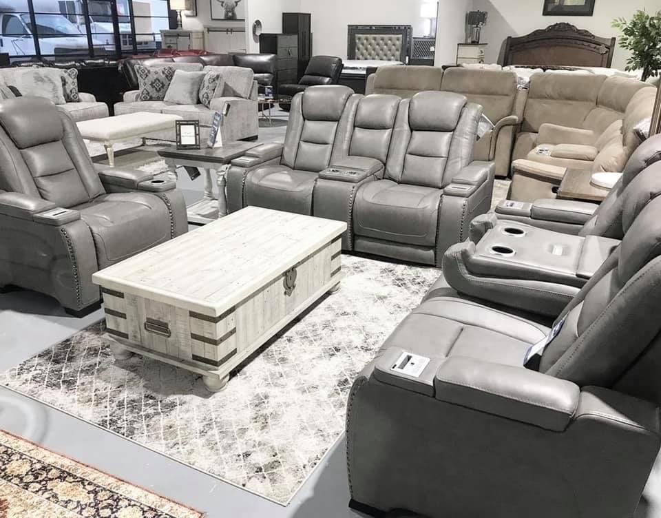 Genuine Leather Power Reclining Sofa Or Love Seat $1999 Each