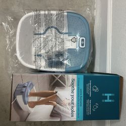 Homedics Bubble Bliss Deluxe Footbath with Box 