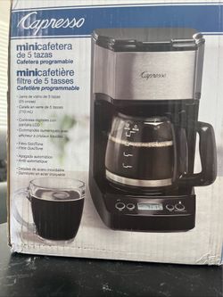Capresso Black 5 cup Coffee Maker