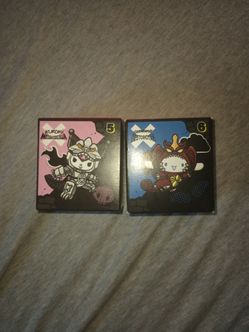 Hello kitty Godzilla McDonald's toys