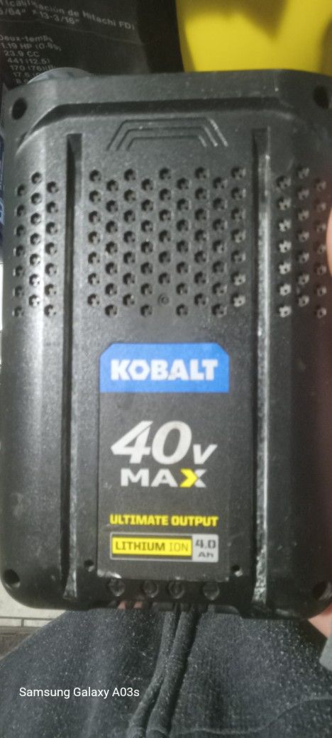 Kobalt Battery