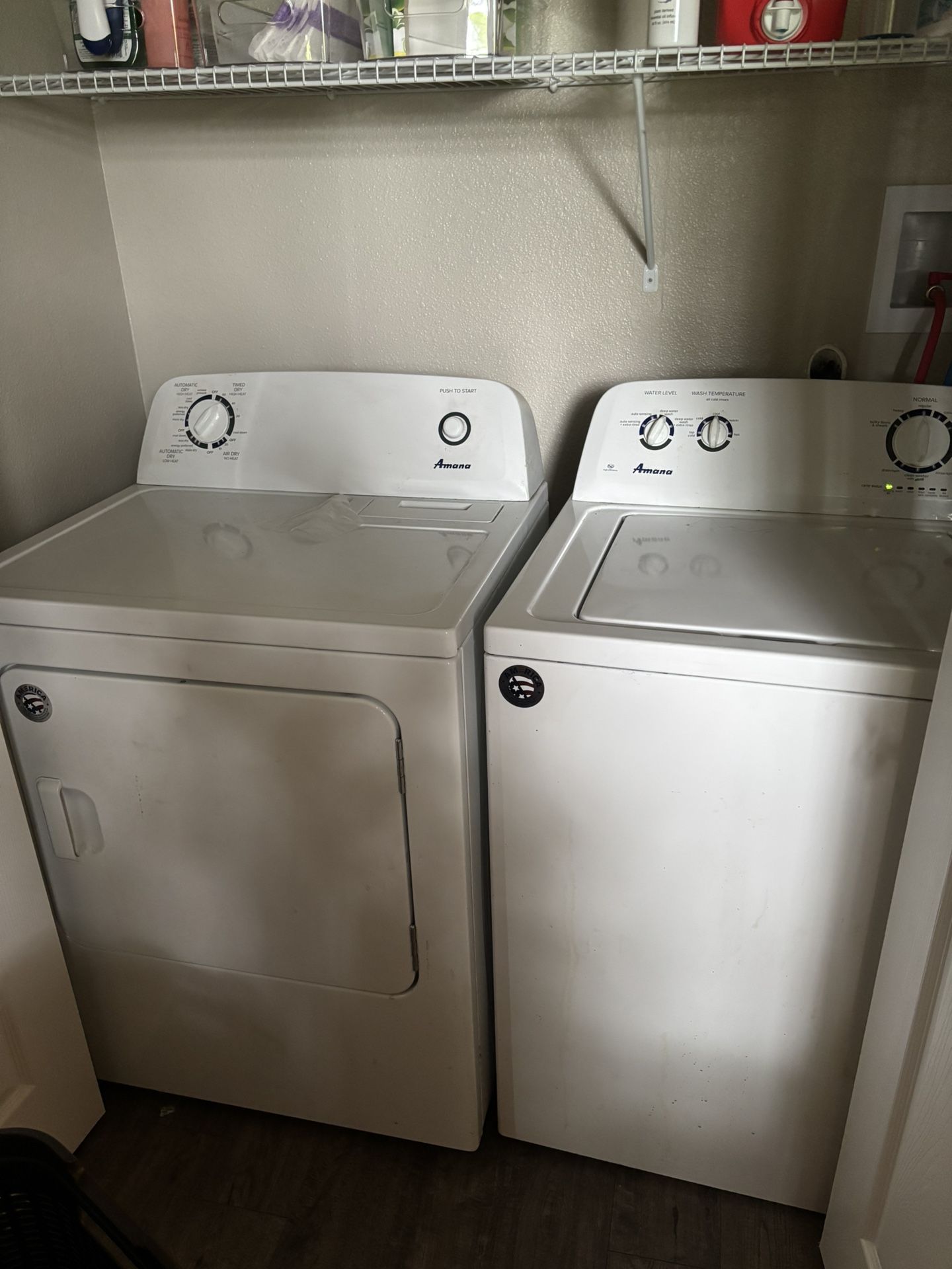 Matching Amana Washer And Dryer.