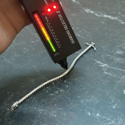 3MM Moissanite Tennis Bracelet