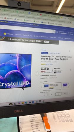 Samsung 75 Inch class u7900 series