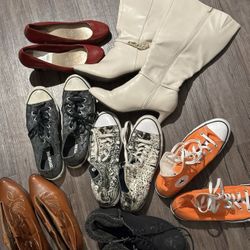 $20 For All Women's Size 9.5, 39, 10 & 10.5 Shoes: Converse, Boots, Hiking Boots,