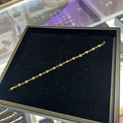 22kt Yellow Gold Chrome Hearts “Tiny E” Bracelet