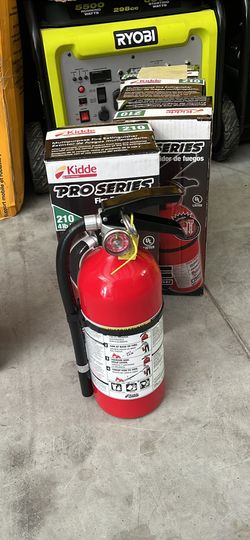 Kidde Pro 210 Rechargeable (2-A:10-B:C) Class ABC 2.5 (lb.) Fire Extinguisher