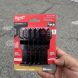 Milwaukee multi Tool Blade Set New In Box 