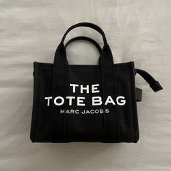 Dark Brown/ Black Tote Bag Mini