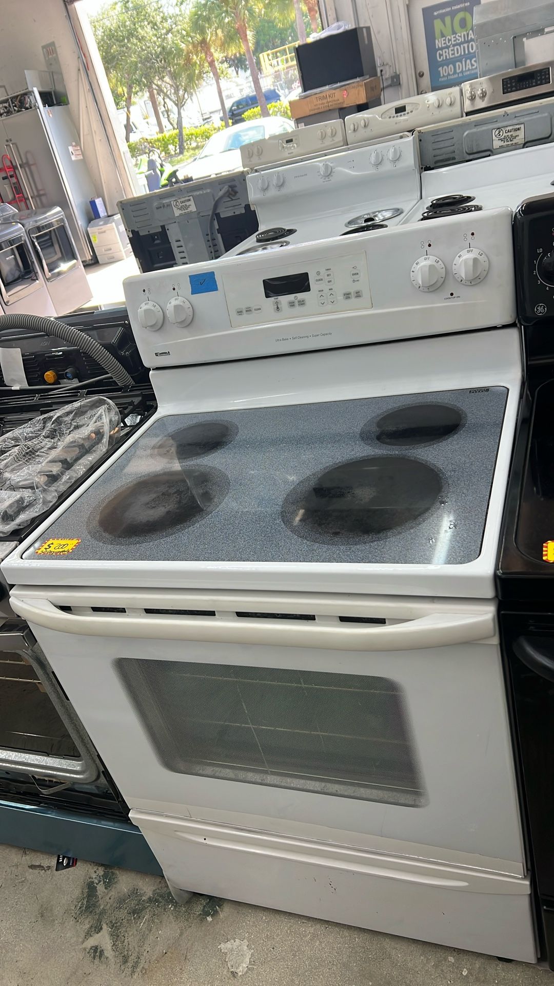 Kenmore Stove Glass Top