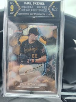 Paul Skenes Rookie Card And Refractor Card 