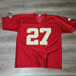 Kansas City Chiefs Larry Johnson Jersey Mens Large Red #27 NFL Players Inc. (READ)