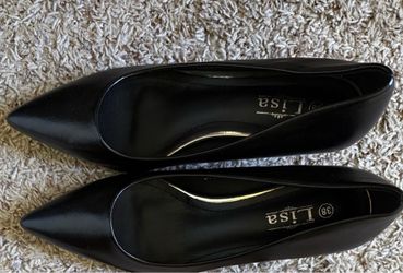 Black Lisa Heels (US Size 7.5)