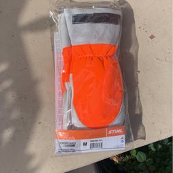 Chain Saw Protective Mitts