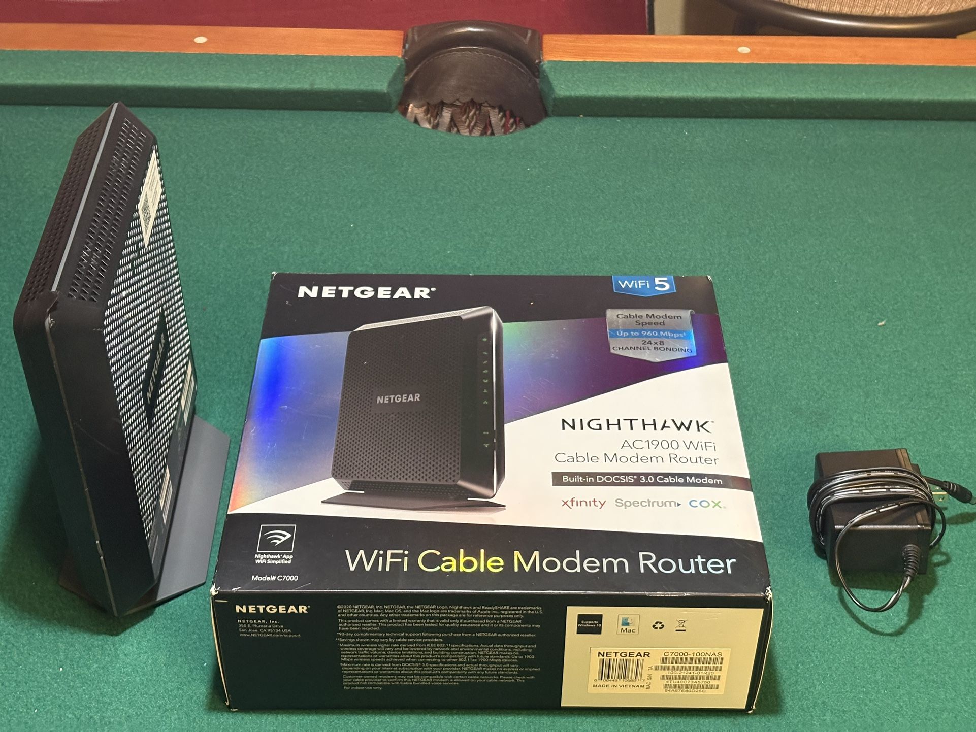 Netgear Router Modem Combo AC1900