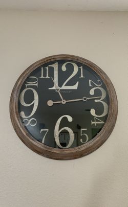 Clock 24” by 2 1/2”