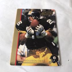 Rod Woodson Action Packed Football Carb
