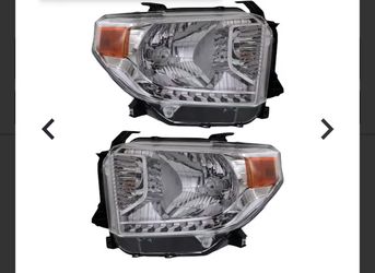 2 Pc 2014-2017 Toyota Tundra Replace halogen headlights assembly