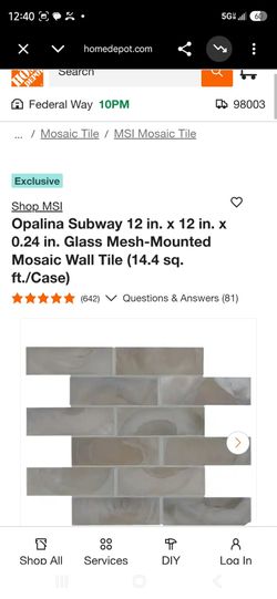 Mosaic tile