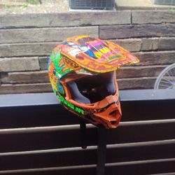 Fly Racing Kinetic Jungle Dirtbike Atv Bmx Racing Youth Small Helmet 
