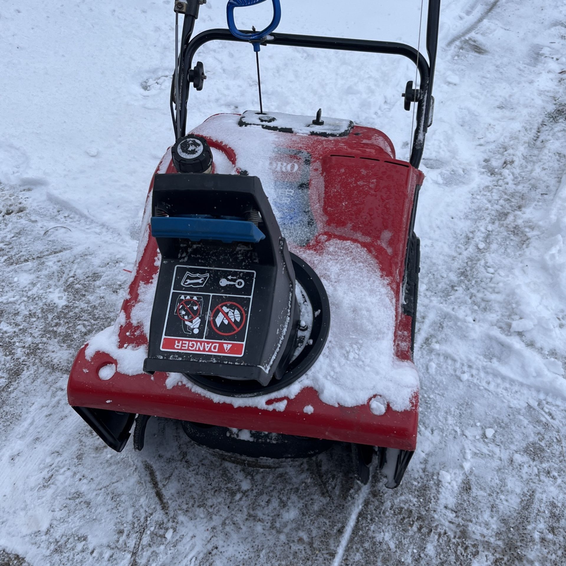 Toro Snowblower 21” 141cc