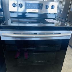 Stainless Steel Samsung Electric Stove 