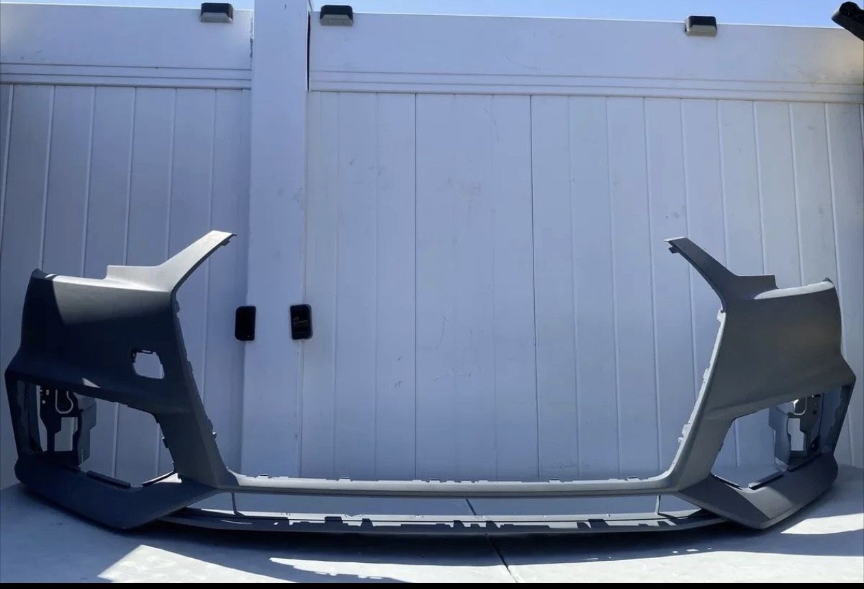 2017 2018 2019 AUDI A4 S4 S-LINE FRONT BUMPER COVER PRIME OEM 8W0.807.437