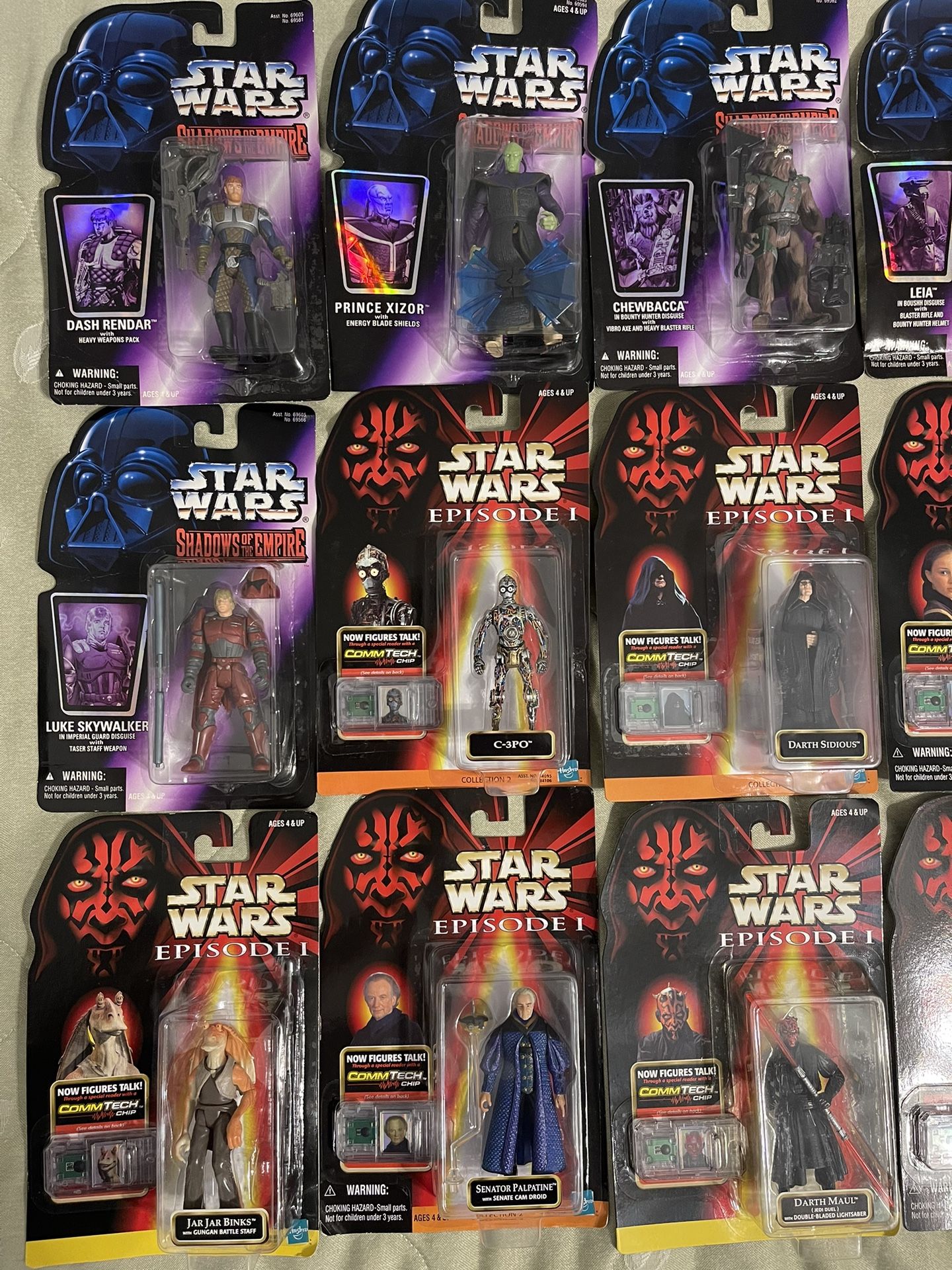 Star Wars action figures 1990s