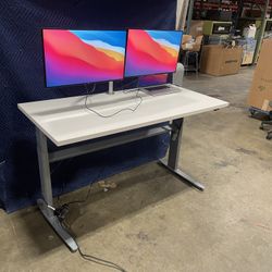 60x30 Conset Standing Desk! Electric Height Adjustable Table! Sit Stand Desk! We Also Several Have Ergonomic Chairs!