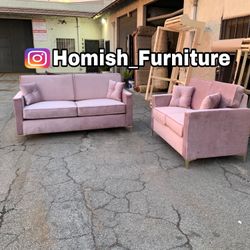 $999 Brand New Sofa And Loveseat Set (read description)