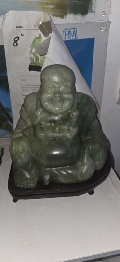 Vintage estate sale Jade Buddha