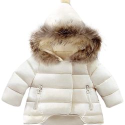 Warm Winter Baby Hooded Coat