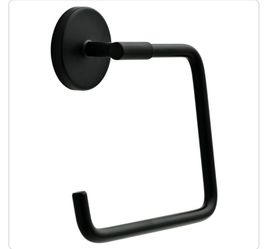 Delta wall mount square open towel ring bath