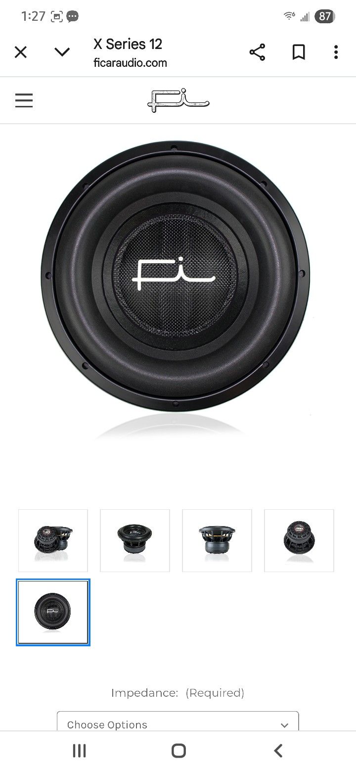 BRAND NEW SUBWOOFER