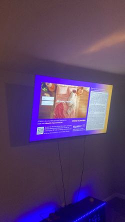 65inch onn tv with mount