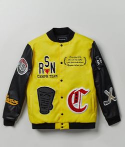 Mens Wool Varsity Jacket