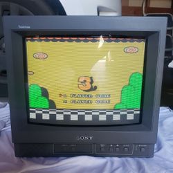 Sony Trinitron 14" Crt TV 