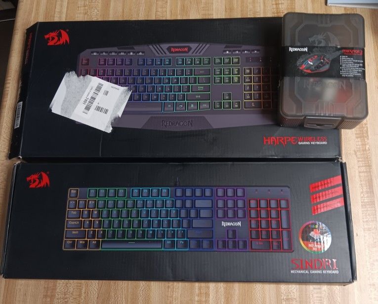 Redragon Mouse And Keyboard Plus Combos