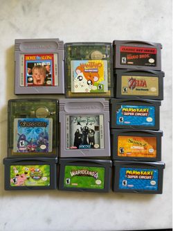 Nintendo Gameboy & Gameboy Advance Games