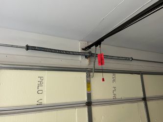 GARAGE DOOR SPRING CHANGE!