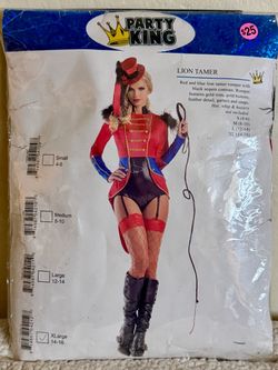 Costume Lion Tamer Adult Size XL 14-16