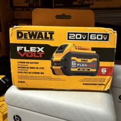 Dewalt FLEXVOLT 20V/60V MAX Lithium-Ion 6.0Ah Battery Pack