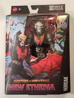 MASTERS OF THE UNIVERSE. MASTERVERSE NEW ETHERIA. HORDAK 7 " ACTION FIGURE.